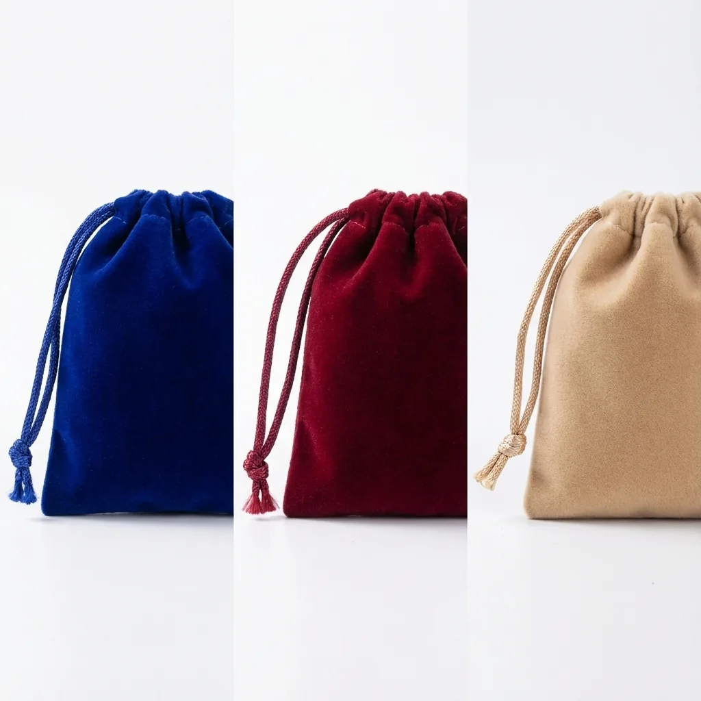 The Velvet Cord Pouch: Premium Drawstring Organizer 2