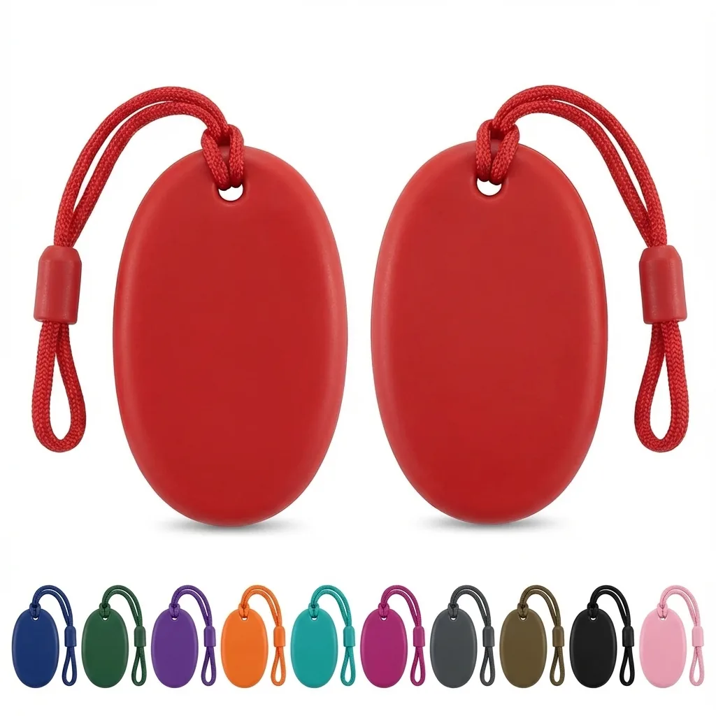 Buoyant Ellipse – Waterproof Key Float in Custom Colors