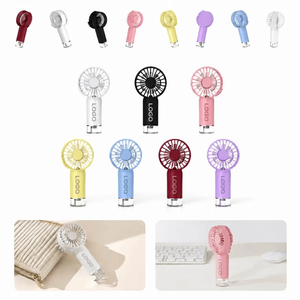Rechargeable Mini Misting Fan with Adjustable Cool Mist