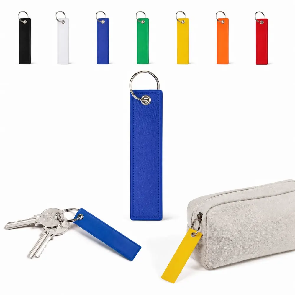 Woven Polyester Luggage Key Tag with Secure Buckle 2