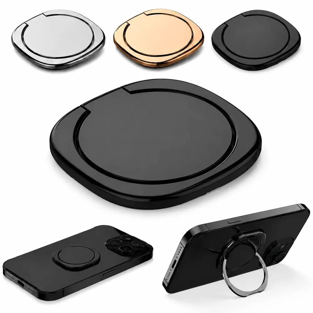 360° Rotating Metal Phone Ring Stand Holder for Secure Grip 2