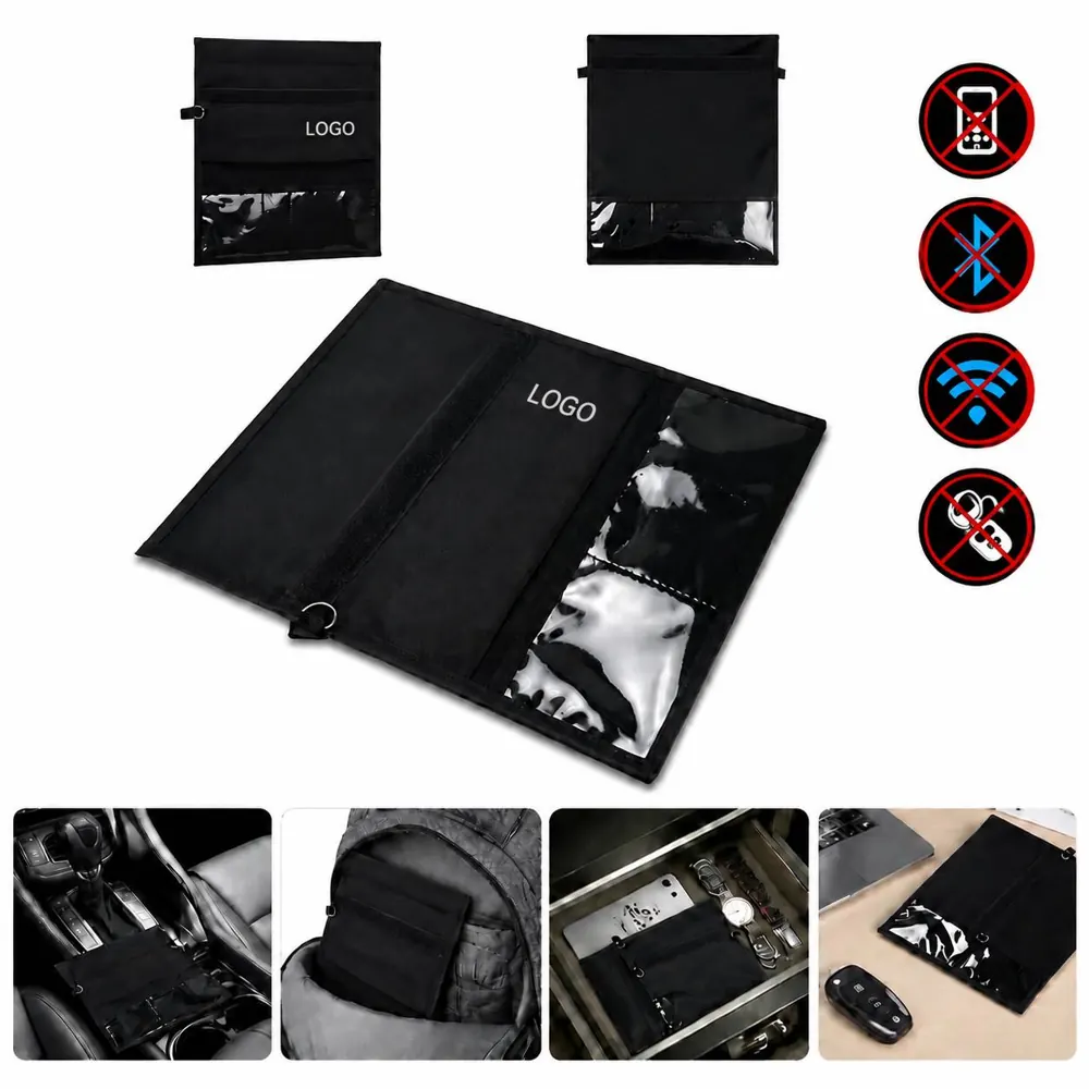 RFID Blocking Pouch for Passports, Credit Cards, Secure