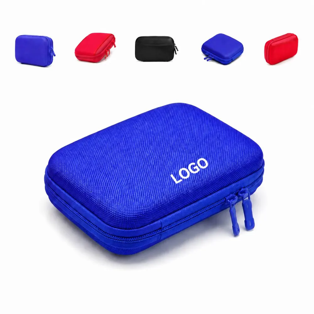 Hard EVA Water-Resistant Travel Organizer for Electronics