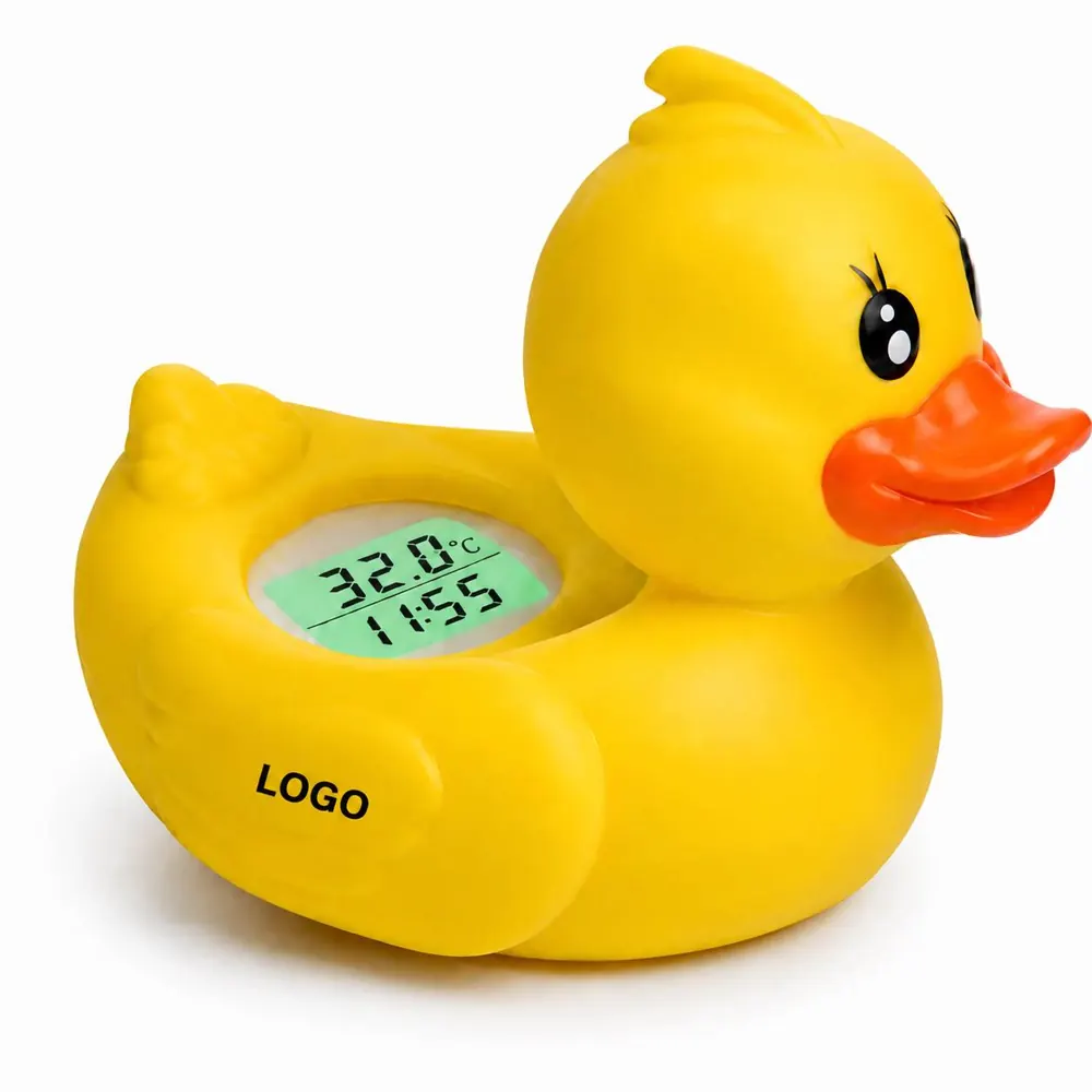 Floating Baby Bath Thermometer Toy with Color Display