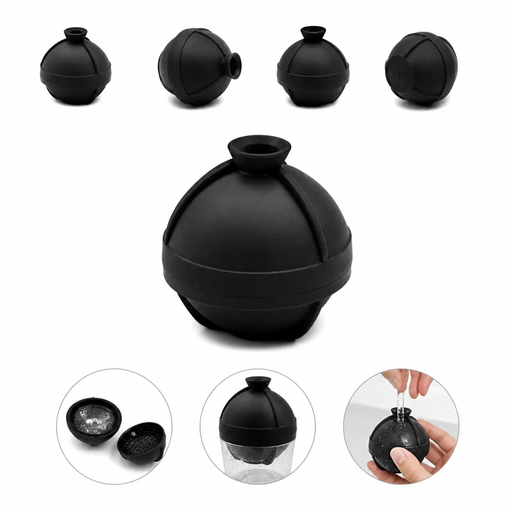2.4-Inch Golf Ball Ice Mold Silicone Sphere Tray 2