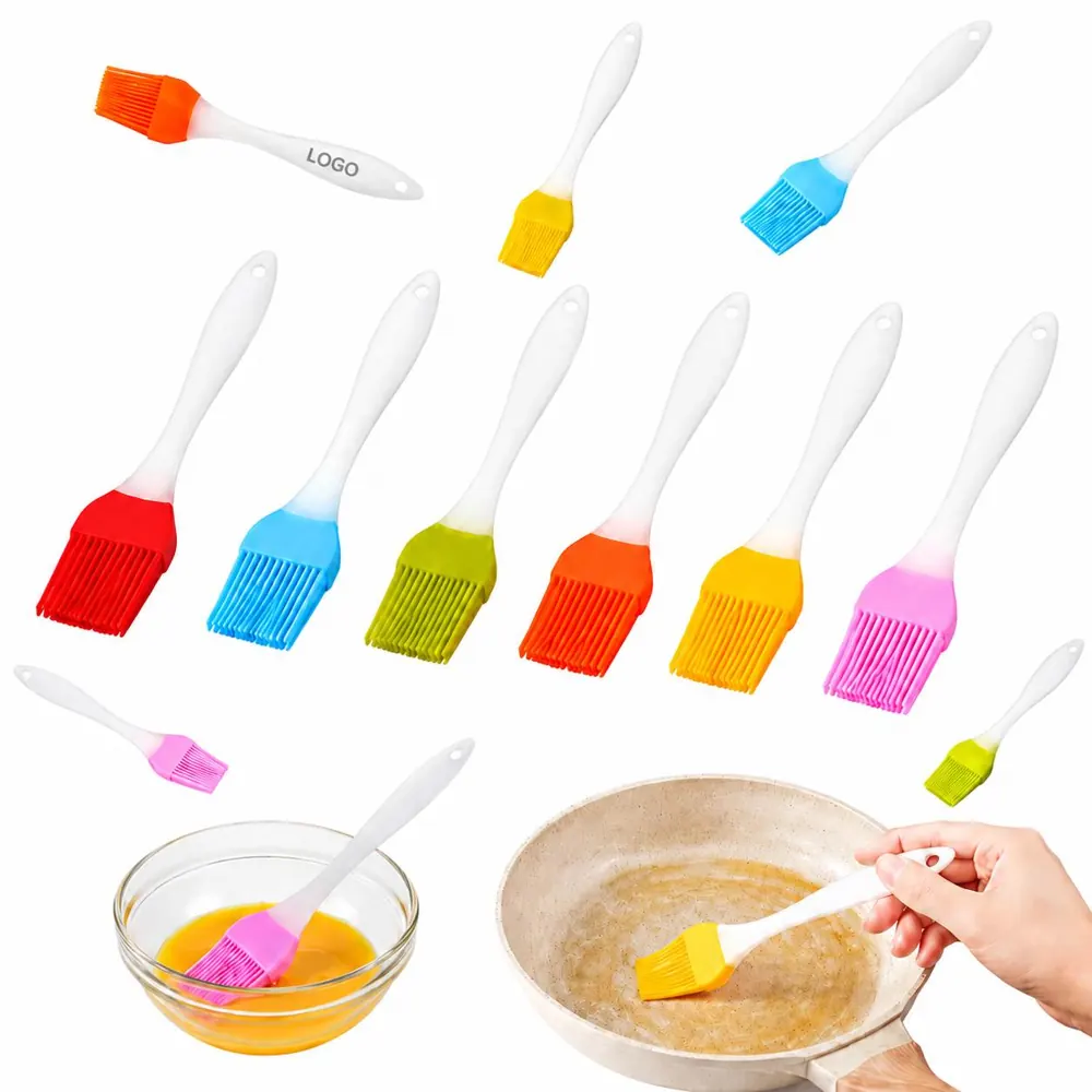 Heat-Resistant Silicone Basting Brush