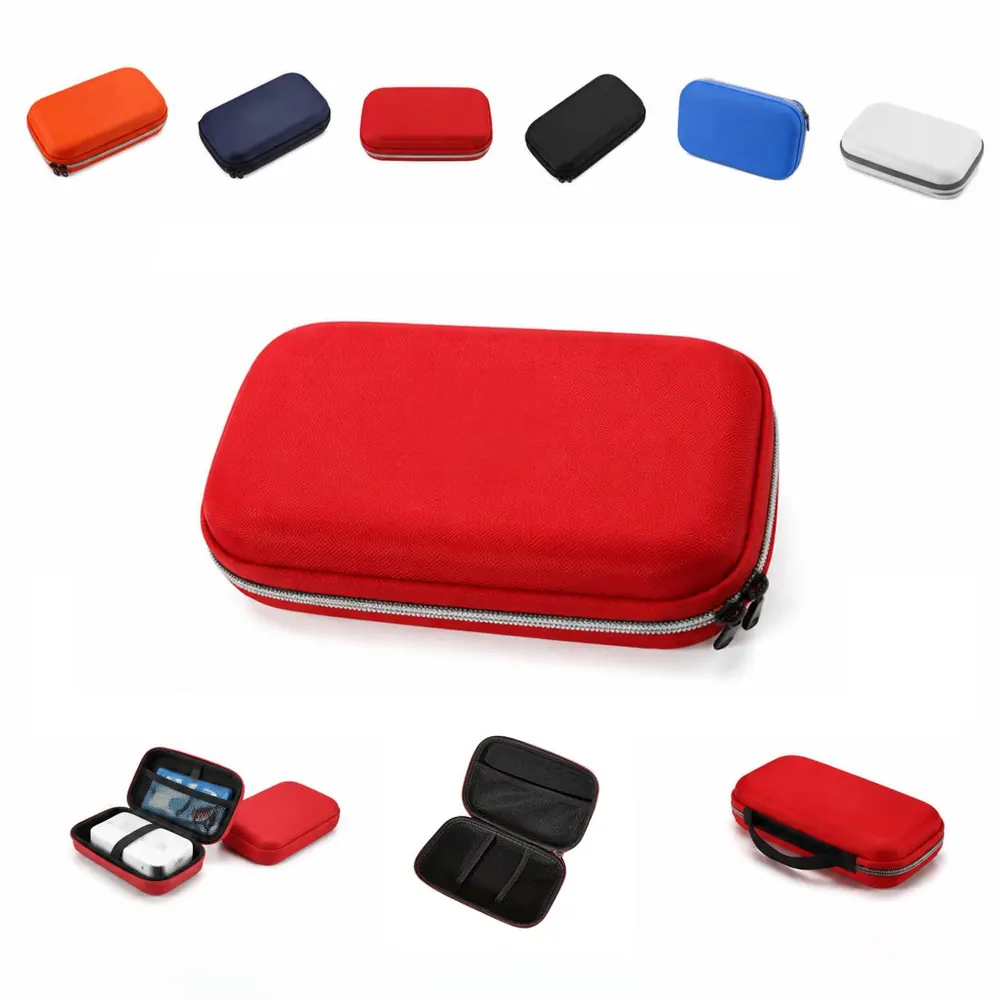 EVA Hard Empty First Aid Case, Water-Resistant Travel 2