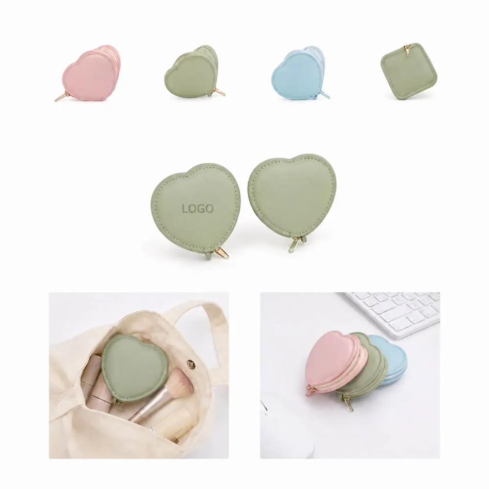 Heart Shape Retractable Tape Measure, Dual-Sided Inch & CM