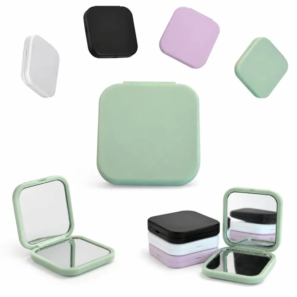 X Double-Sided Magnetic Compact Mirror with 1x/10x 2