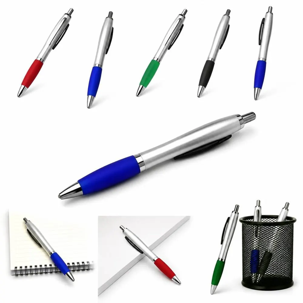Ergonomic Gourd Silicone Grip Ballpoint Pen for Smooth 2