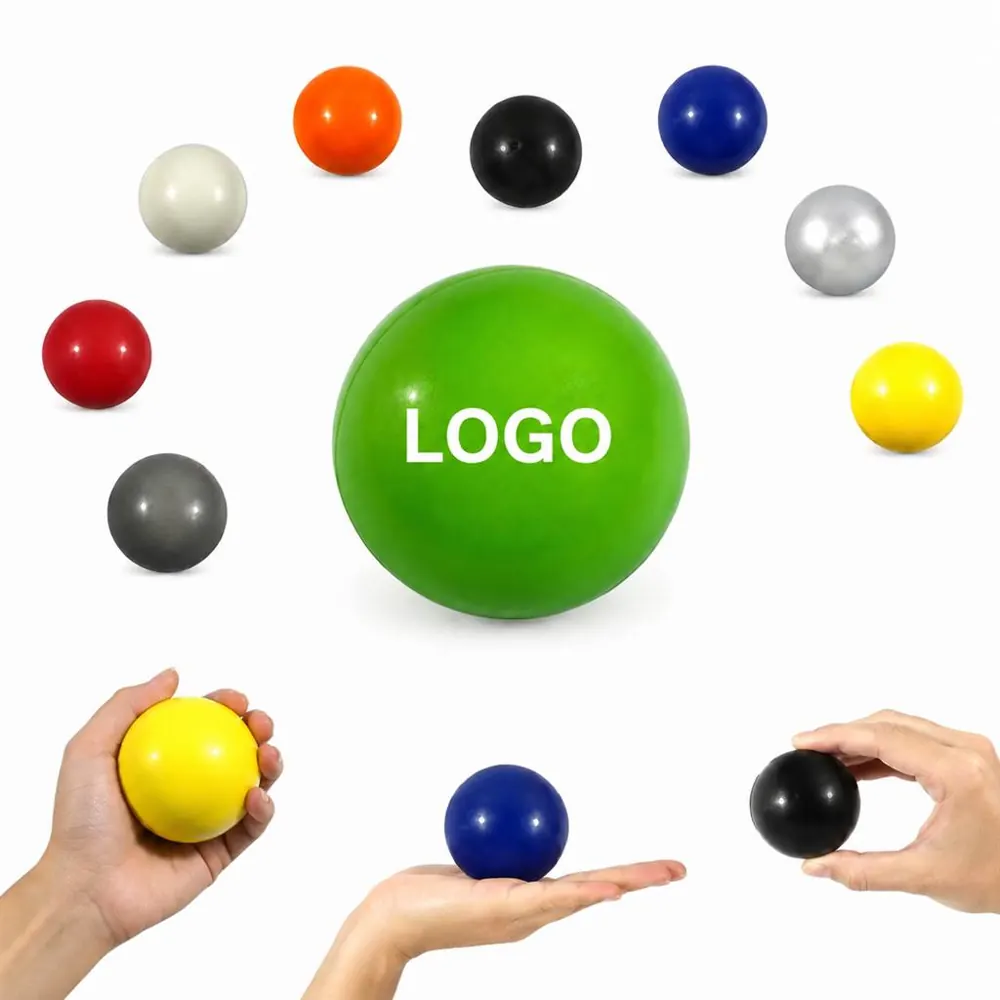 Customizable PU Stress Relief Ball for Hand Therapy