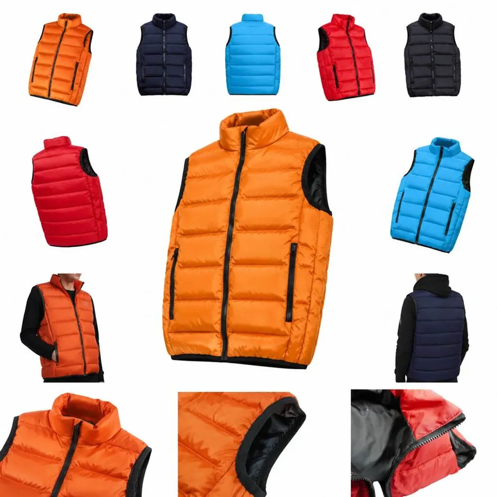 Packable Insulated Down Puffer Vest for Layering 2