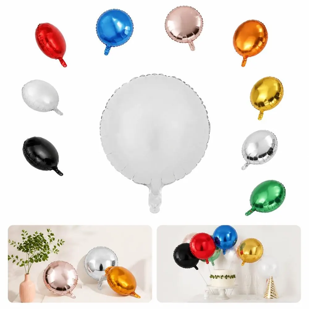 18" Round Mylar Balloon Assorted Colors for Party Decor 2