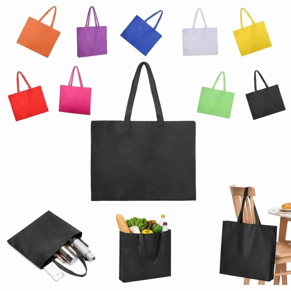 Eco Non-Woven Tote Bag with Reinforced Handles 2