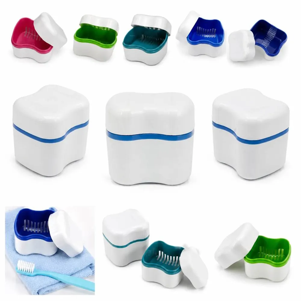 Airtight Denture Storage Box for Travel, Leak-Proof 2