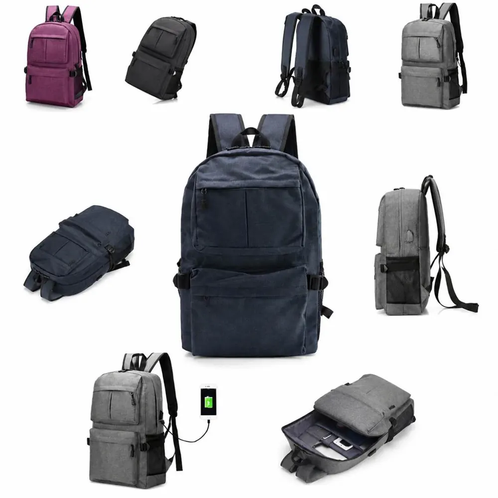 USB Charging Backpack with Anti-Theft USB Port for Travel 2