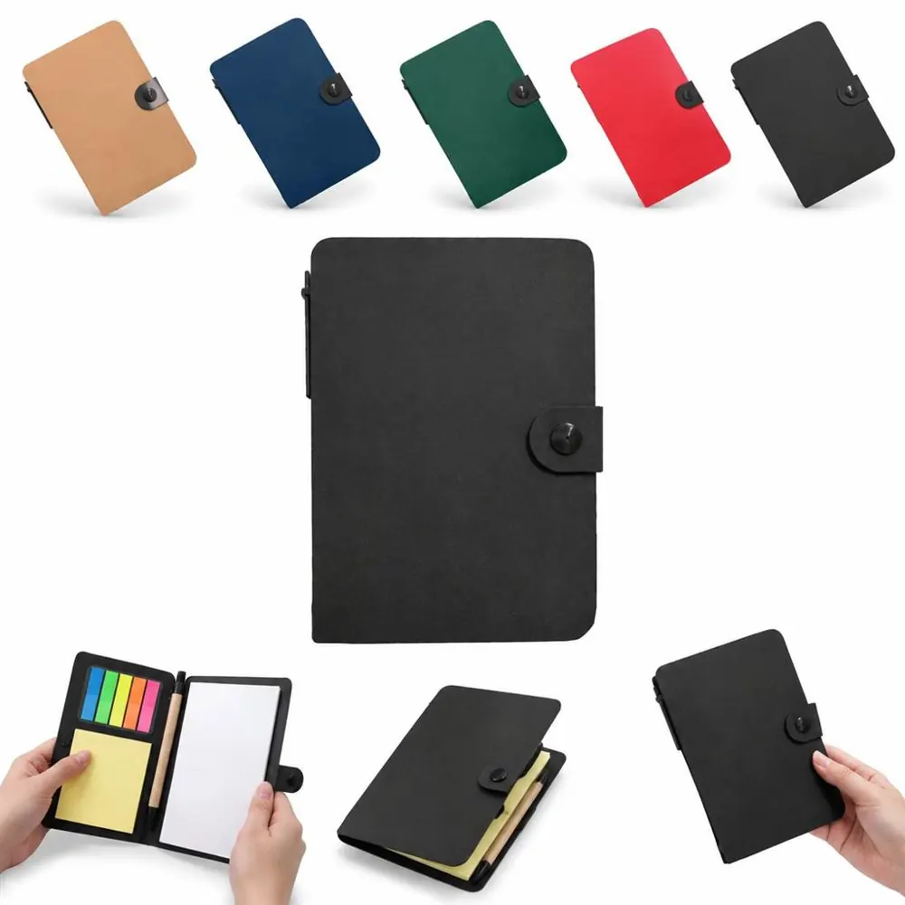 Portable Modular Sticky Note Set with Durable Cover 2