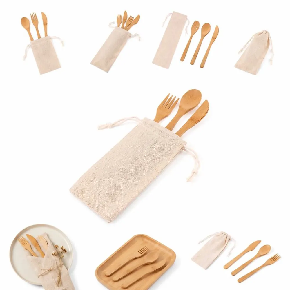 Eco Bamboo Utensil Set, Heat-Resistant Sustainable Kitchen 2