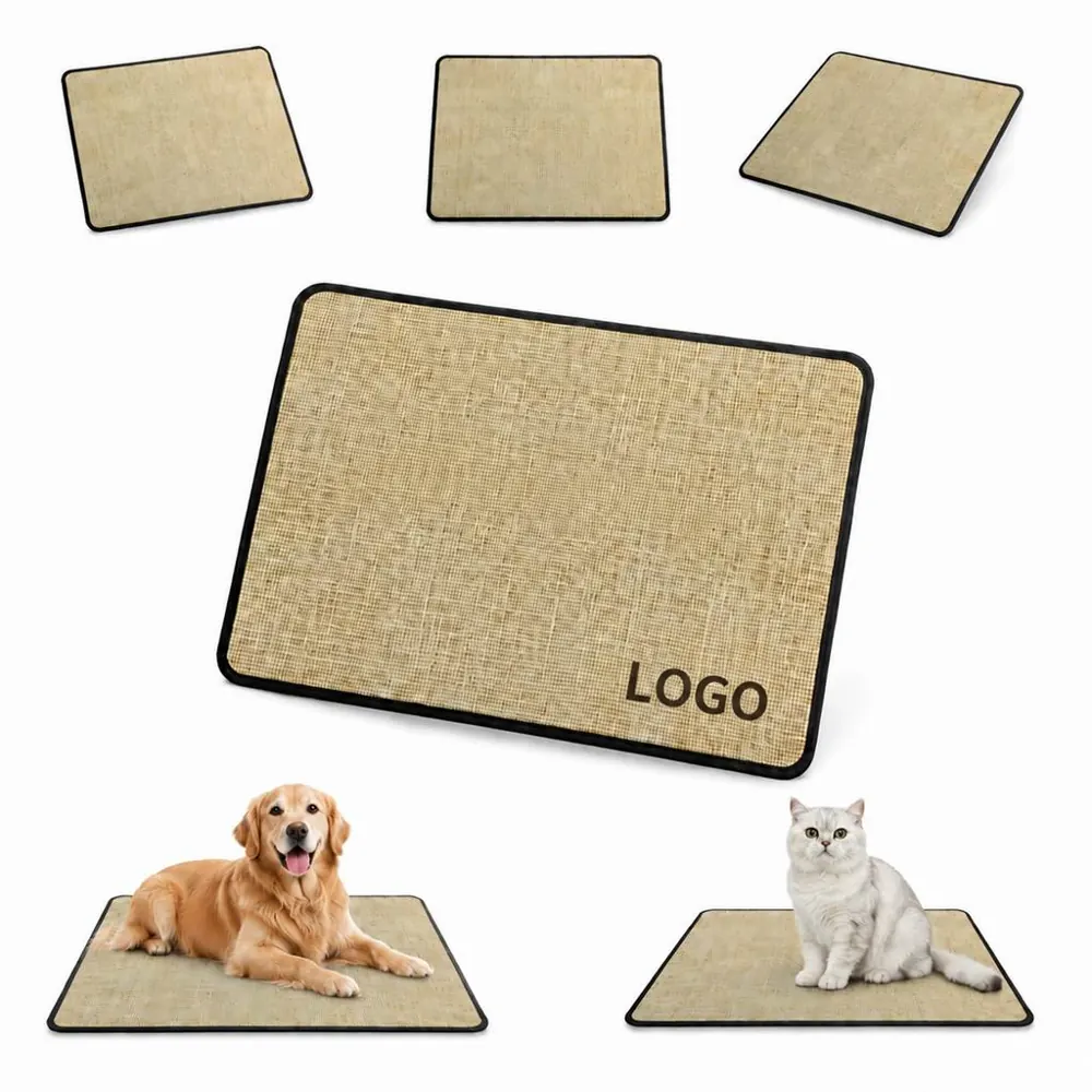 Non-Slip Waterproof Pet Feeding Mat, Easy-Clean No-Wash