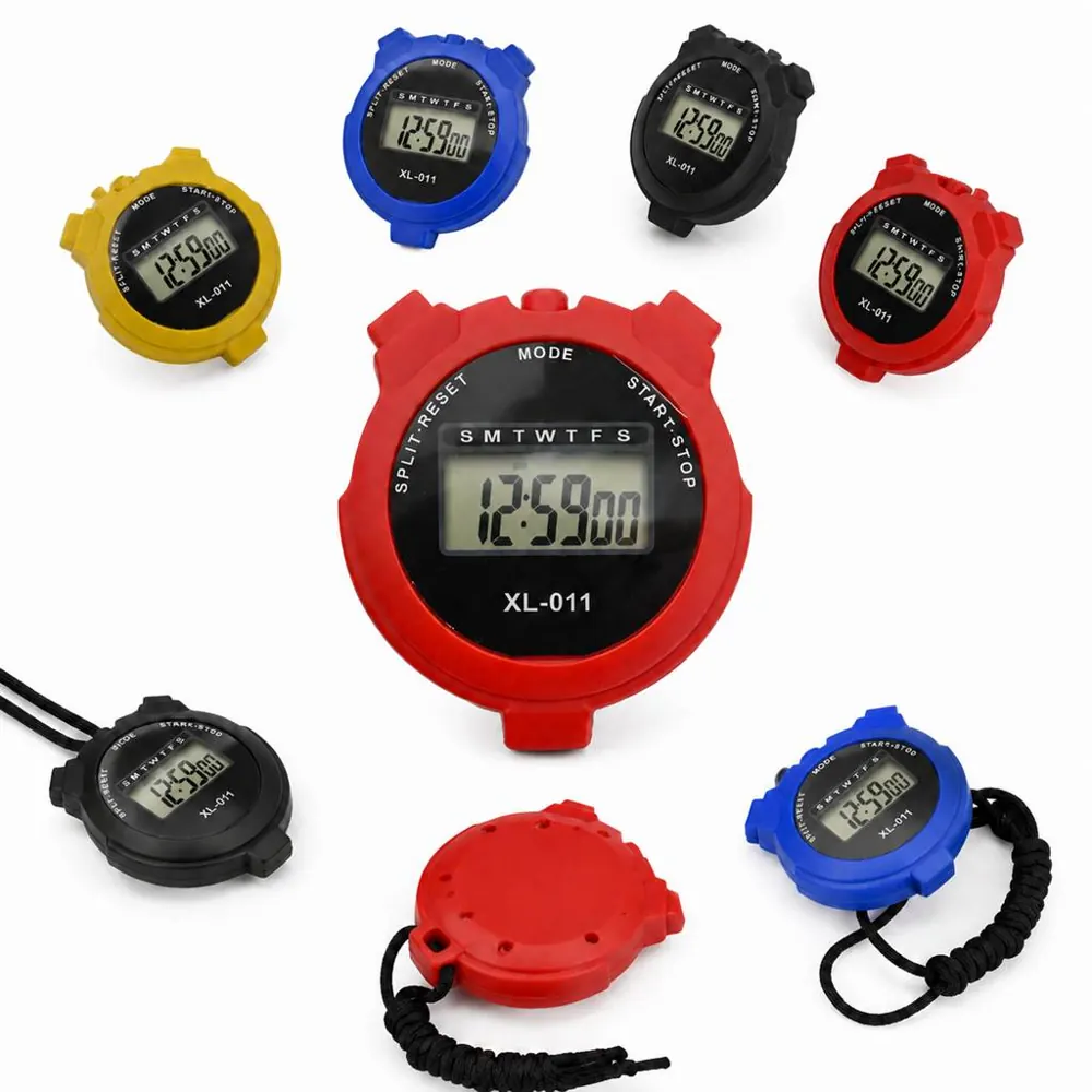 Professional Water-Resistant Stopwatch Timer with Large 2