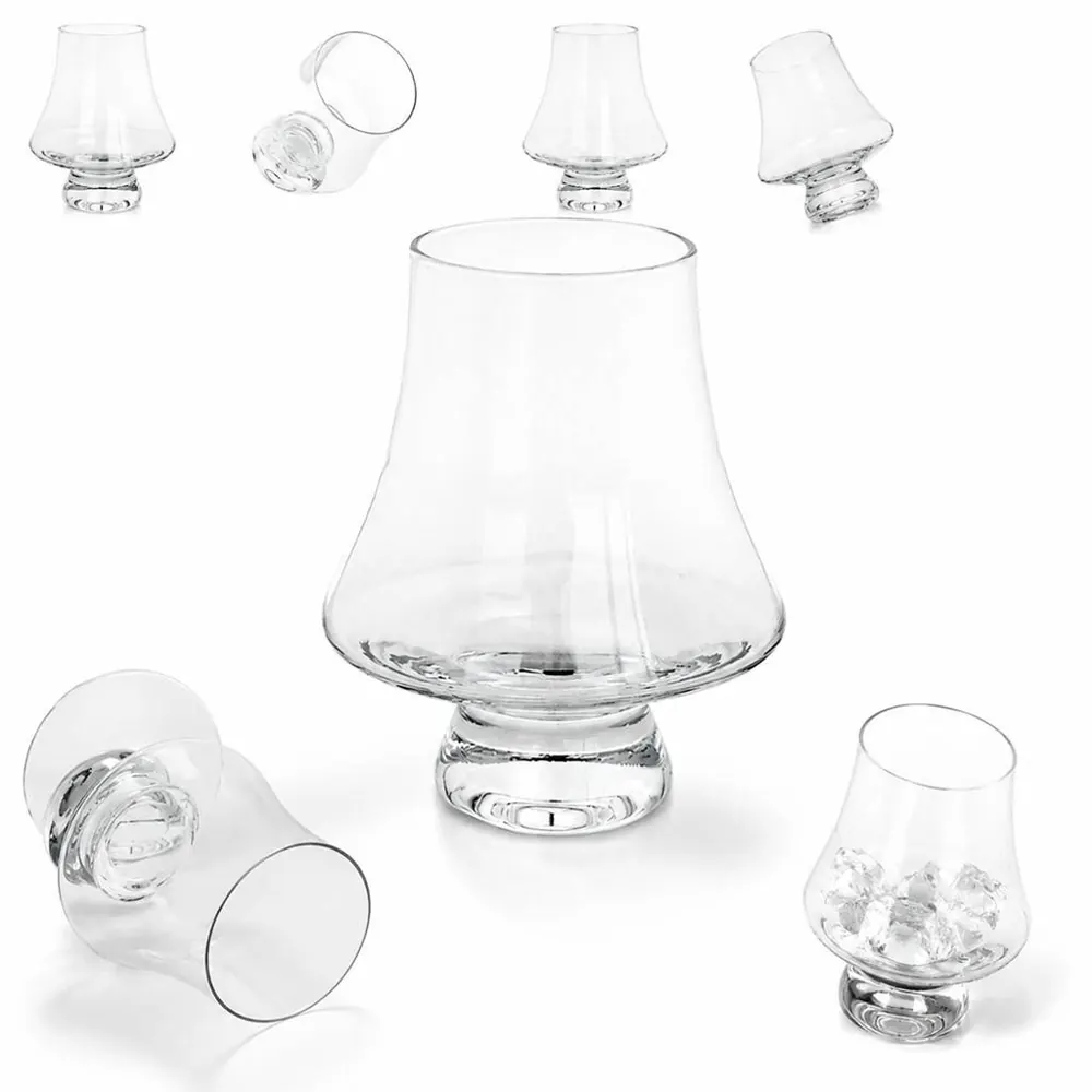 8 OZ Wide-Bowl Whiskey Tasting Glass 2