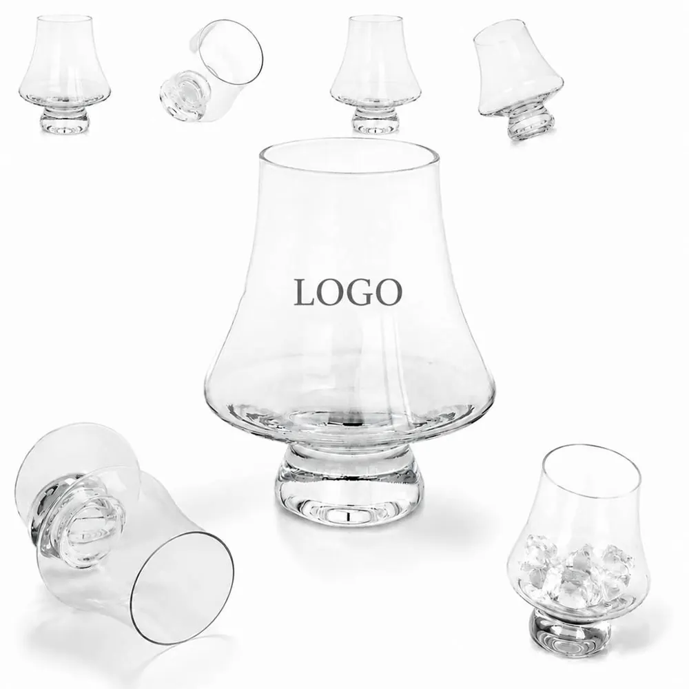 8 OZ Wide-Bowl Whiskey Tasting Glass