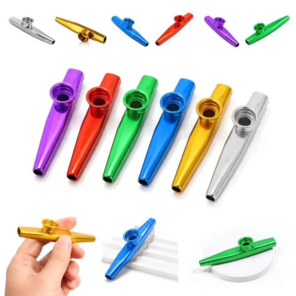 Metal Kazoo Handheld Musical Instrument with Durable 2