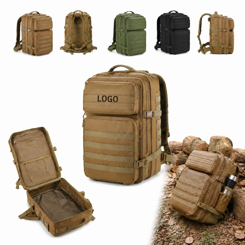 L Tactical Backpack Water-Resistant Military Daypack