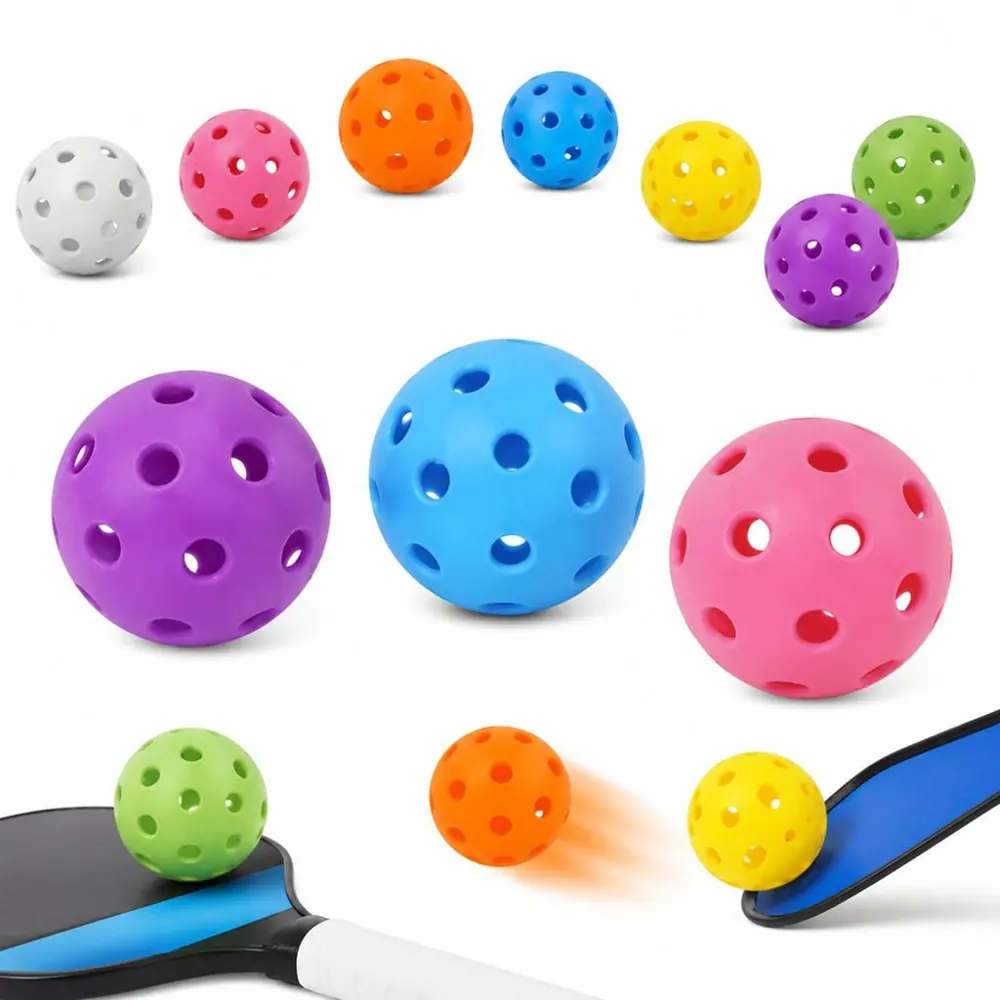 40-Hole Multi-Color Golf Practice Balls for Training 2