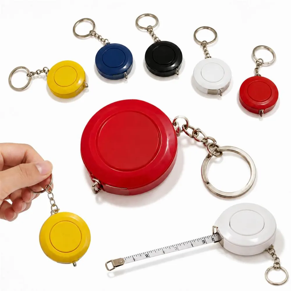 60-Inch Retractable Mini Tape Measure Keychain for Sewing 2