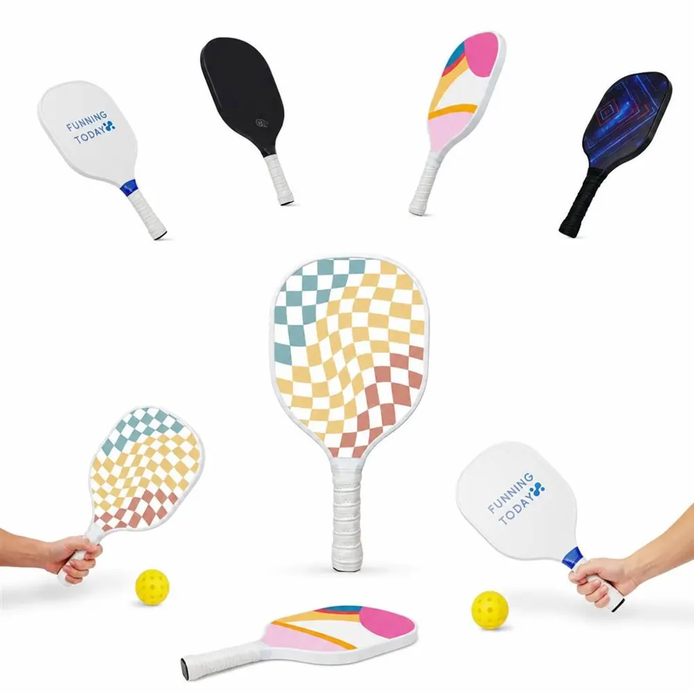 Lightweight Poplar Pickleball Paddle for Outdoor Play 2