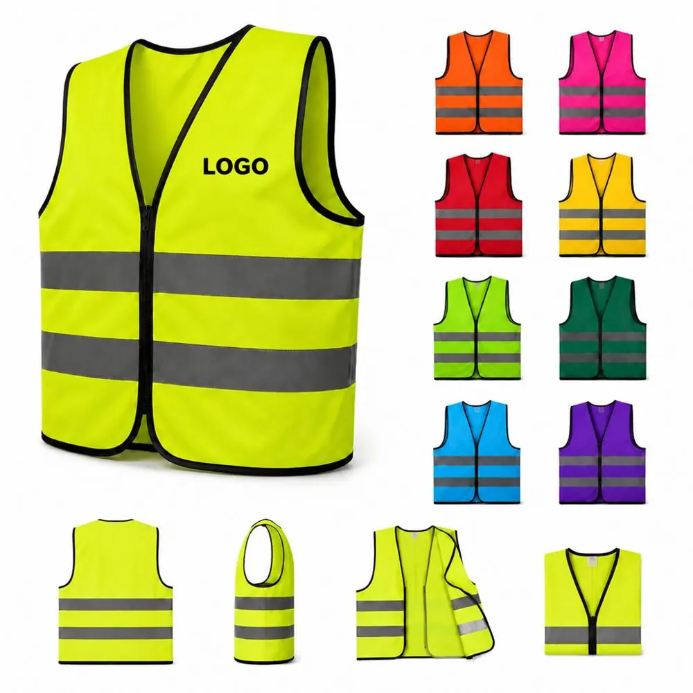 Kids Reflective Safety Vest Hi-Vis for Night Outdoor Wear