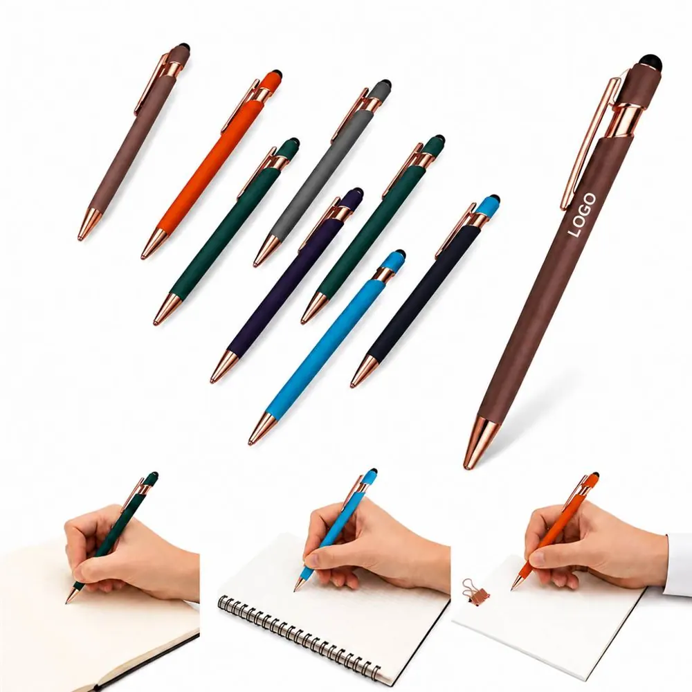 Metal Pressing Ballpoint Pen Smooth Writing Durable Everyday
