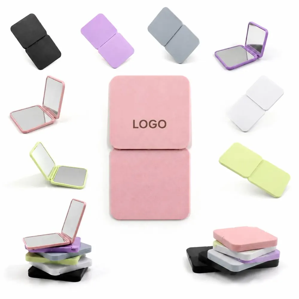 Double-Sided Square Folding Mirror with Magnification