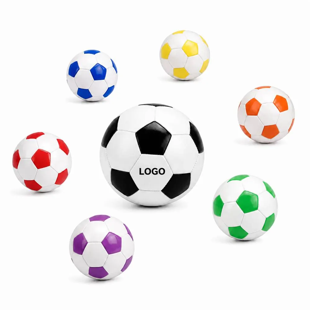 PU Size 3 Soccer Ball with Machine-Stitched Durable Cover