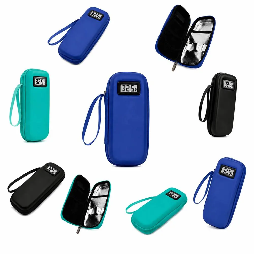 Portable Insulin Cooling Case for Travel Medication Storage 2