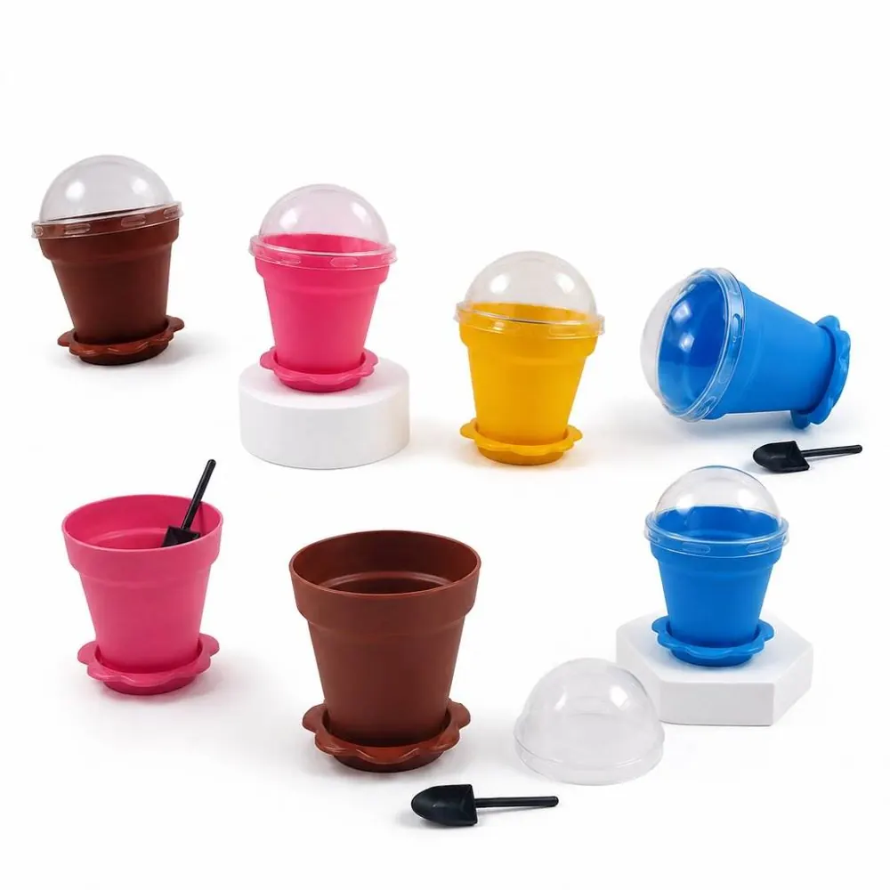 6 oz Clear PP Disposable Dessert Cup for Individual Servings 2