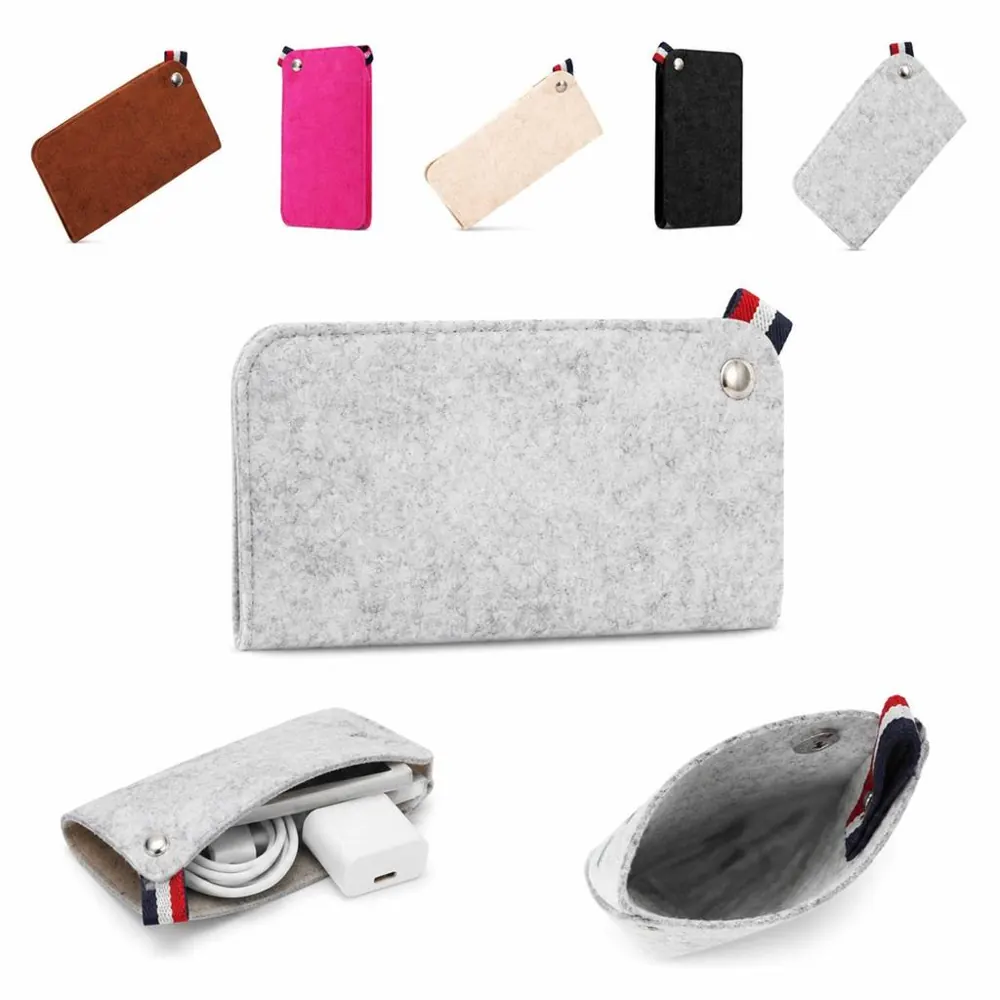 Felt Glasses Pouch Soft Protective Storage Case 2