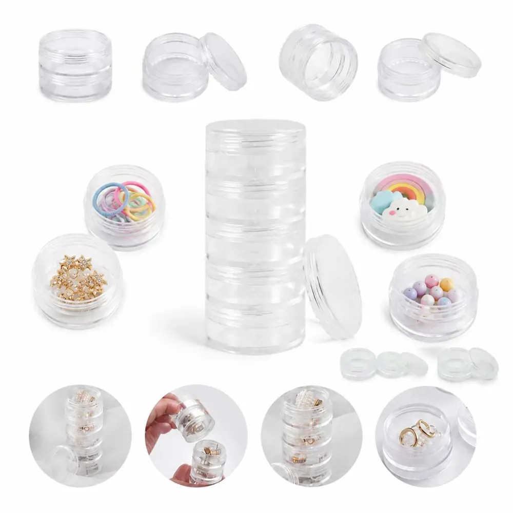 5-Layer Rotating Clear Jewelry Storage Box Organizer 2