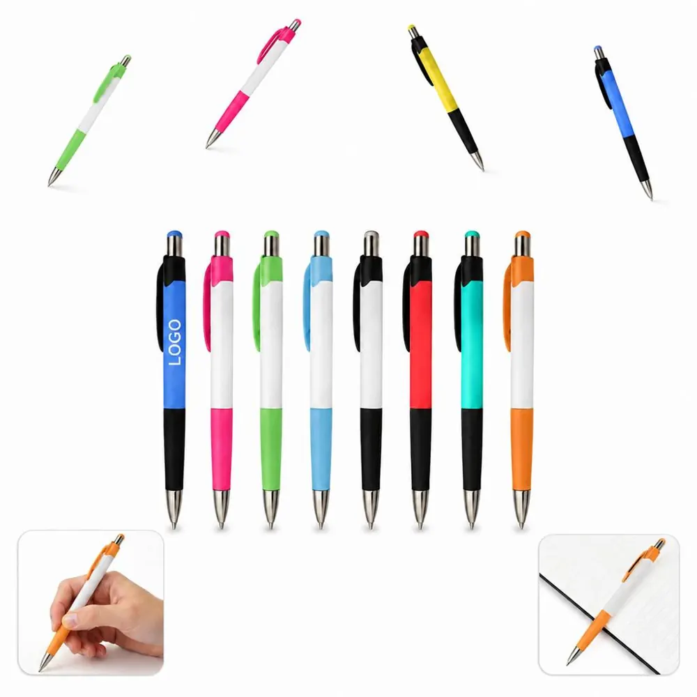 Smooth Click Ballpoint Pen with Comfort Grip for Everyday