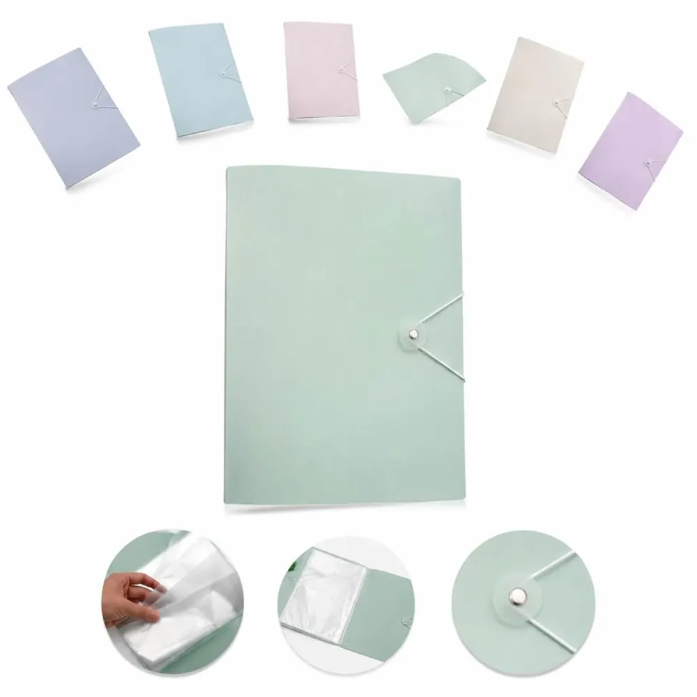 A4 Multi-Layer Accordion Folder with Elastic Closure 2