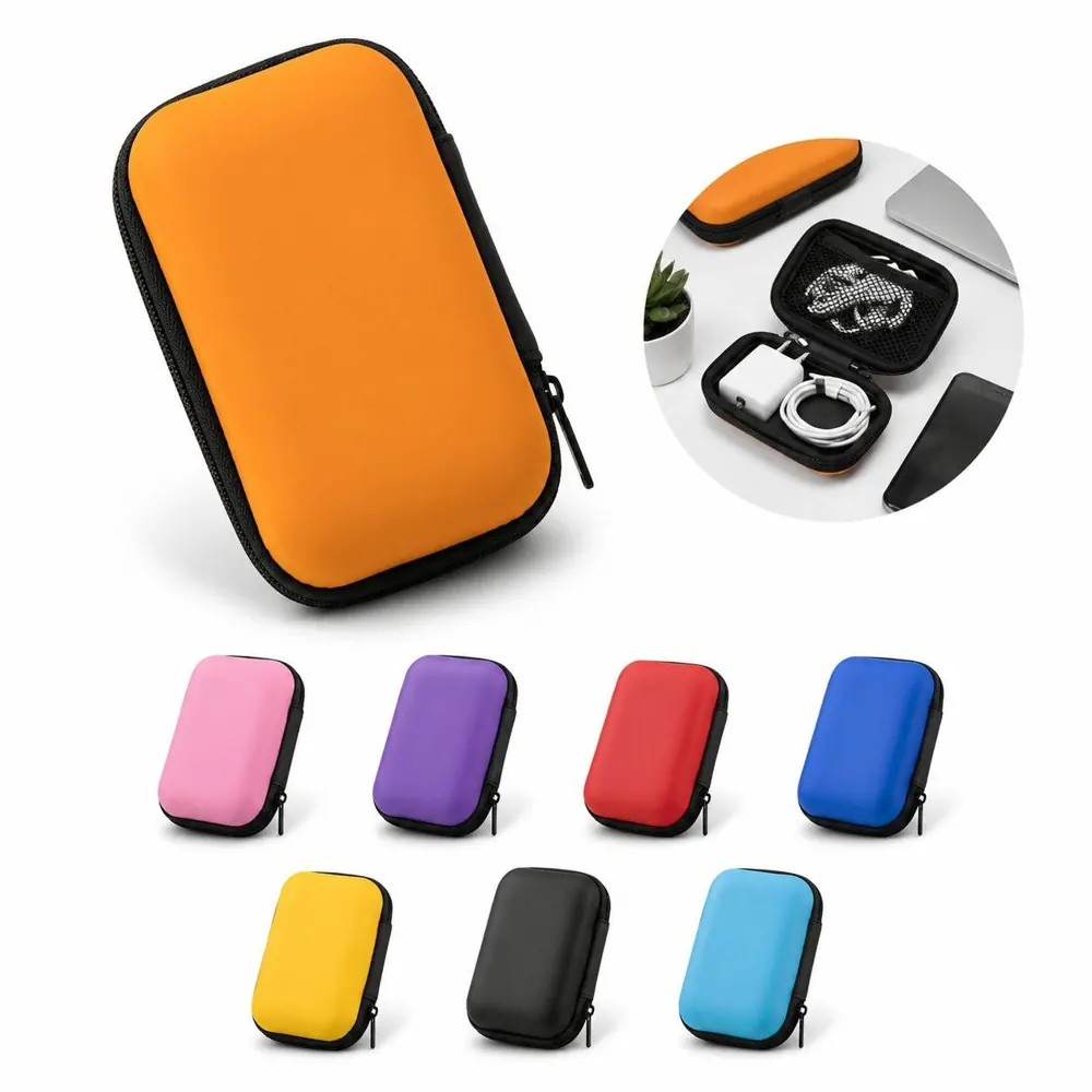 EVA Travel Organizer Case for Headphones, Shockproof Storage 2