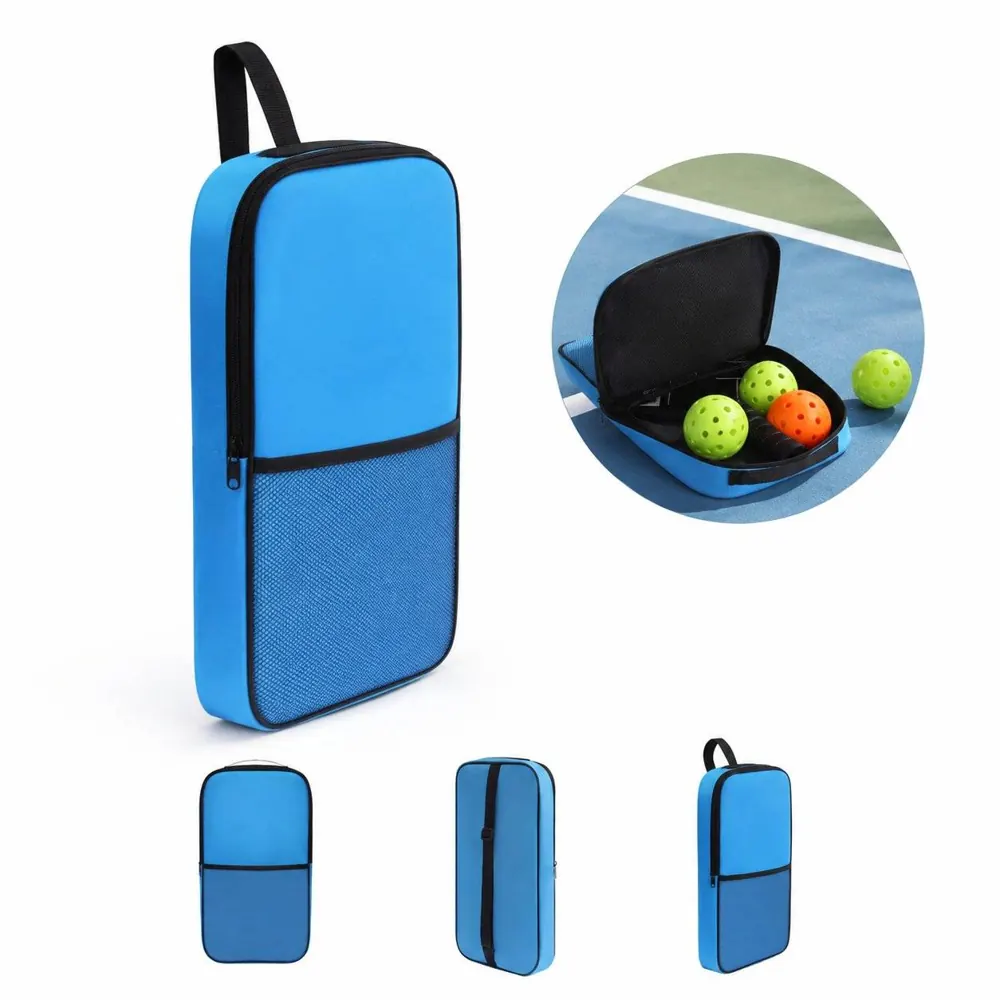 Neoprene Shock-Absorbing Pickleball Paddle Cover with Strap 2