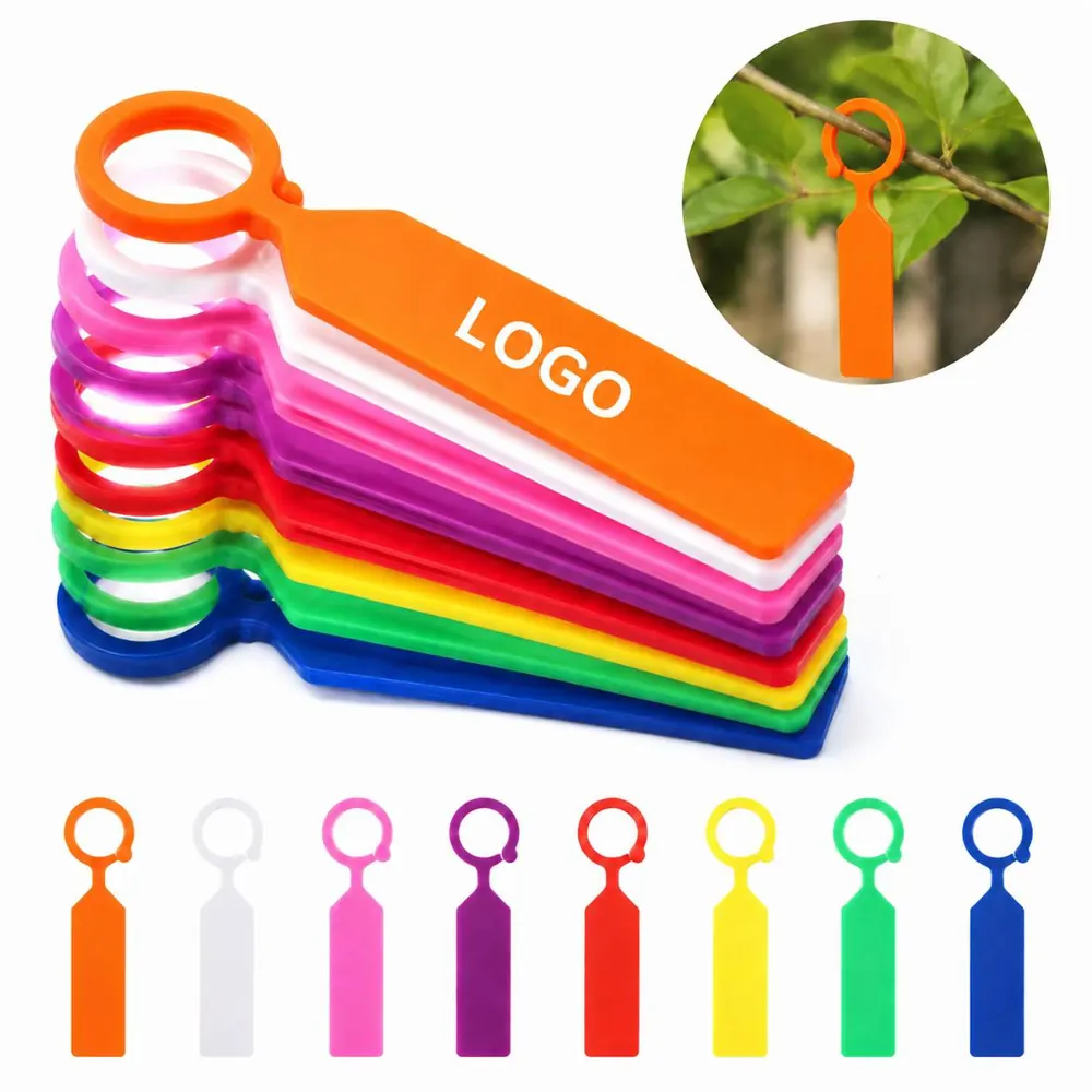 Reusable Thick PP Gardening Loop Tag for Plant Labeling