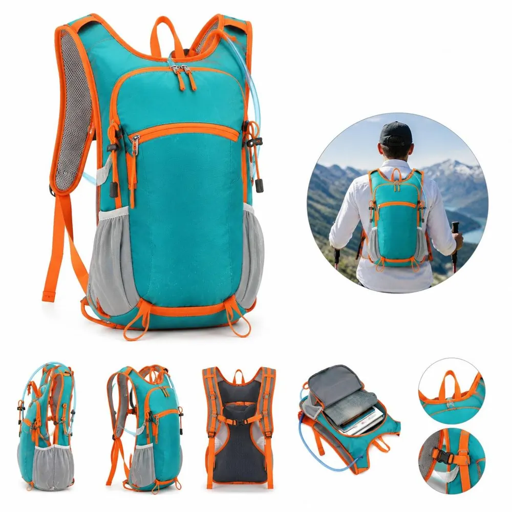 Large Capacity Hiking Backpack with Rain Cover 2