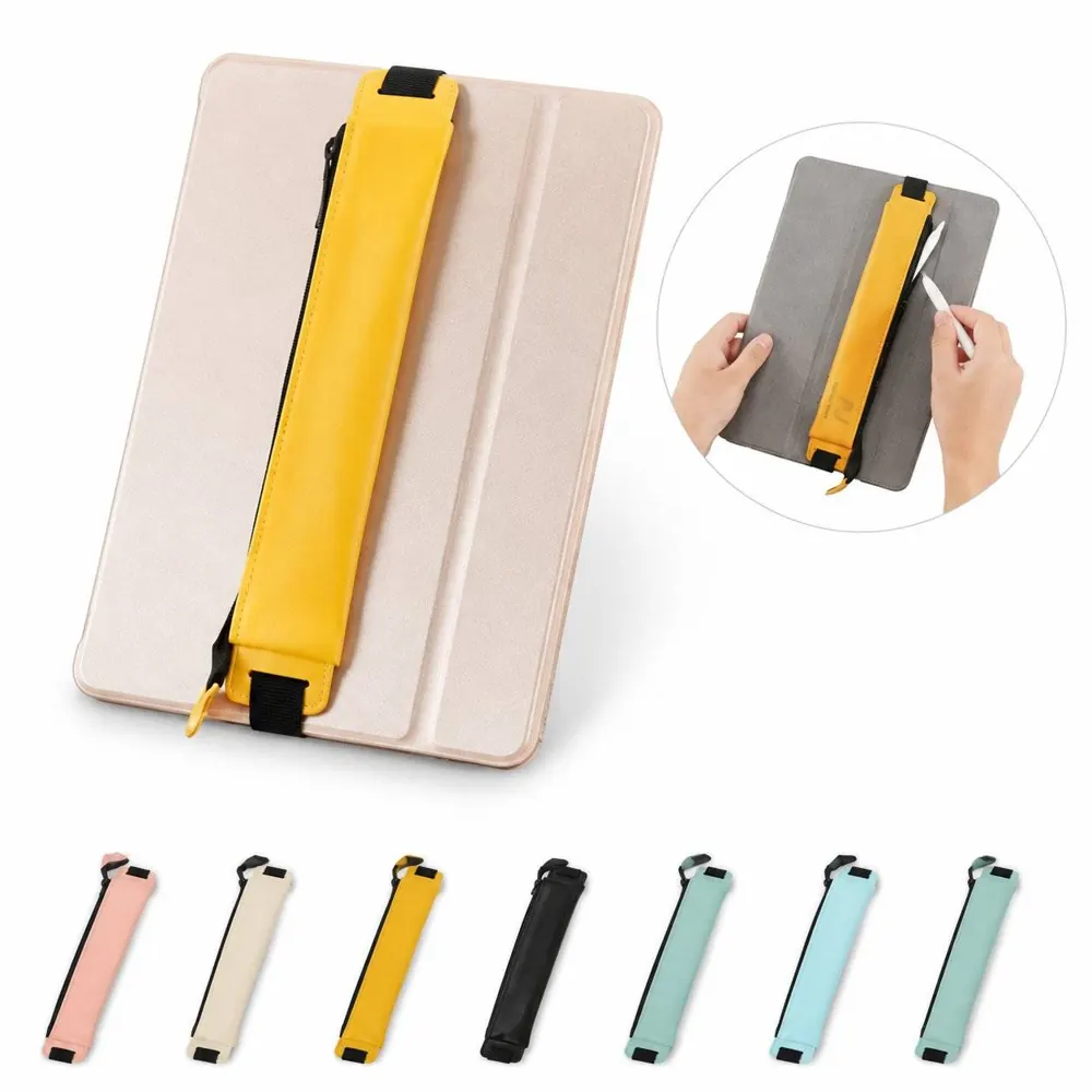 PU Leather Elastic Pencil Pouch for Tablet Case Stylus 2