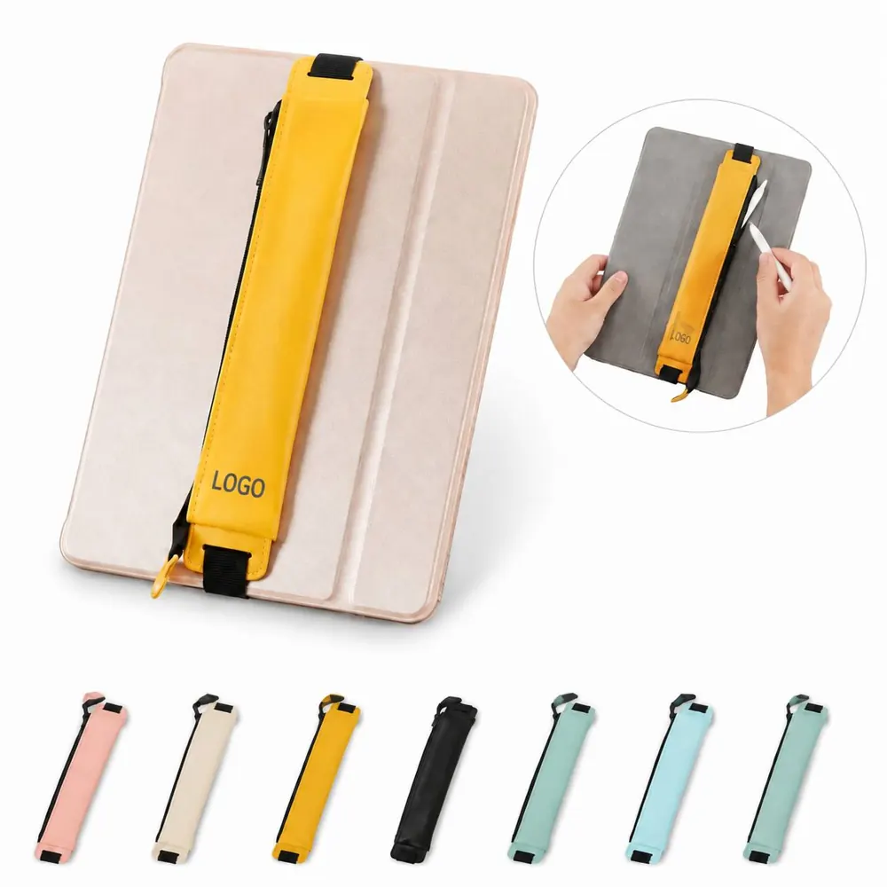 PU Leather Elastic Pencil Pouch for Tablet Case Stylus