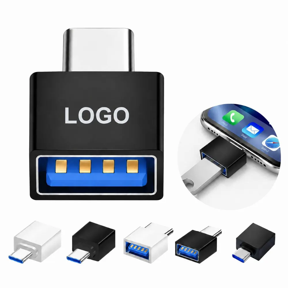 USB 3.0 Type-C OTG Adapter for Fast Data Transfer