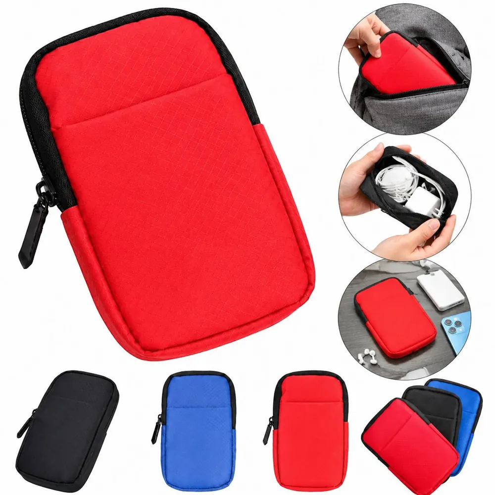 Shockproof Nylon Storage Case for 2.5" Hard Drive 2