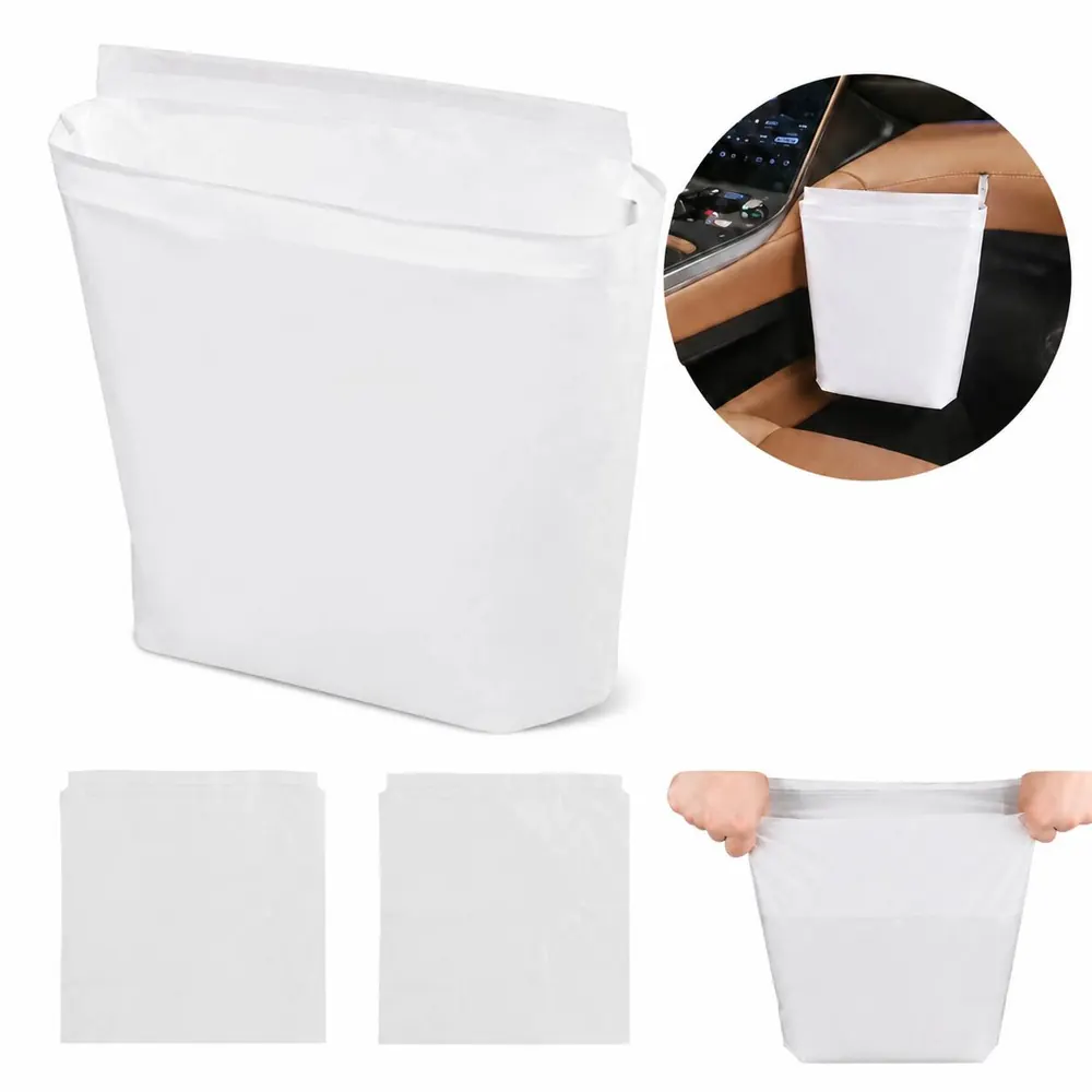 Self-Standing Vomit Bag with Strong Adhesive Backing 2